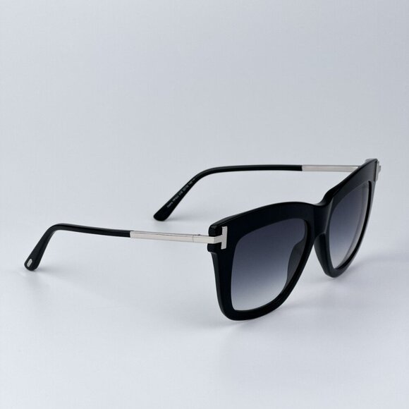 Tom Ford Women Black Smoke Butterfly BRAND NEW Sunglasses DASHA FT0822/S 01B main image 8